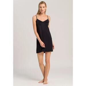 Hanro Satin Deluxe Bodydress size L black